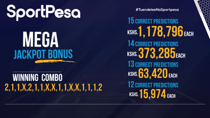 Sportpesa Mega Jackpot Winner